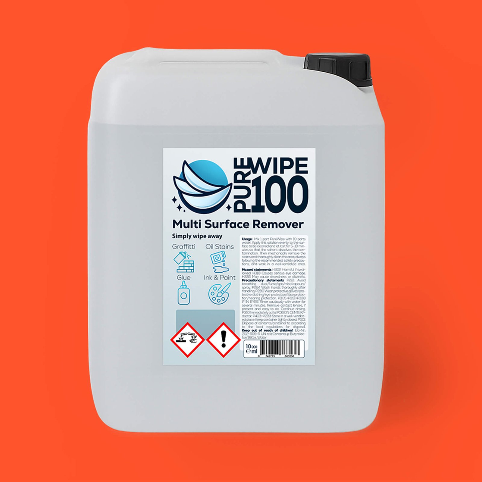 Comprar limpiador con GBL, 10 L, 99%